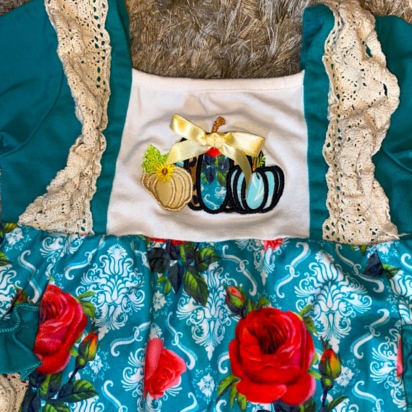 Pumpkin Ruffle Bubble - Picture 2 of 3